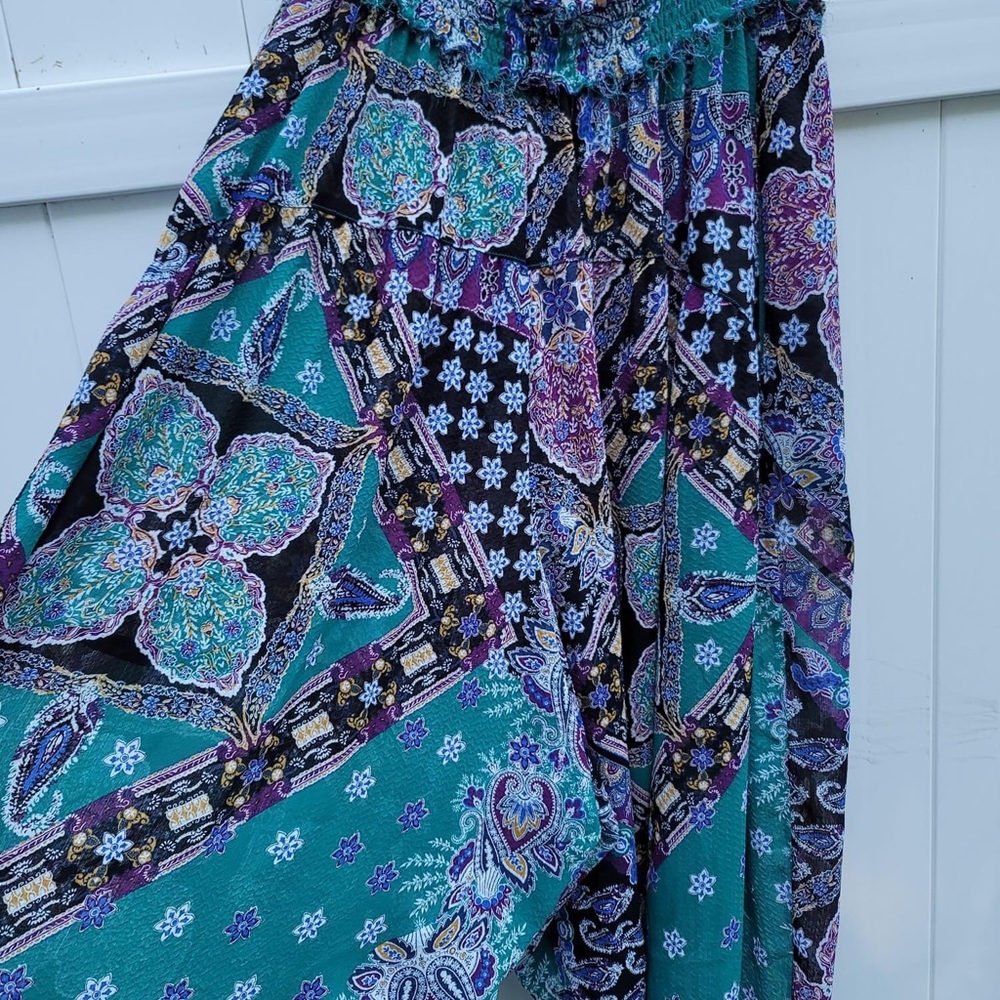 Free People wide-leg boho pants